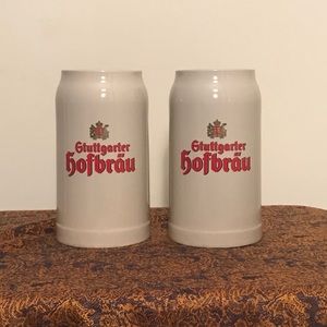 Gtuttgarter hofbrau 1L steins!